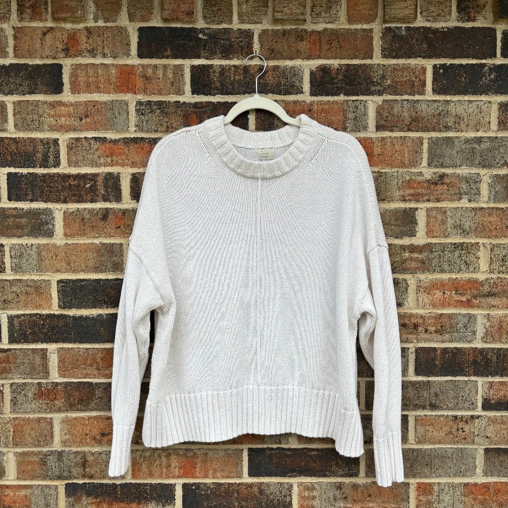 A New Day White Sweater